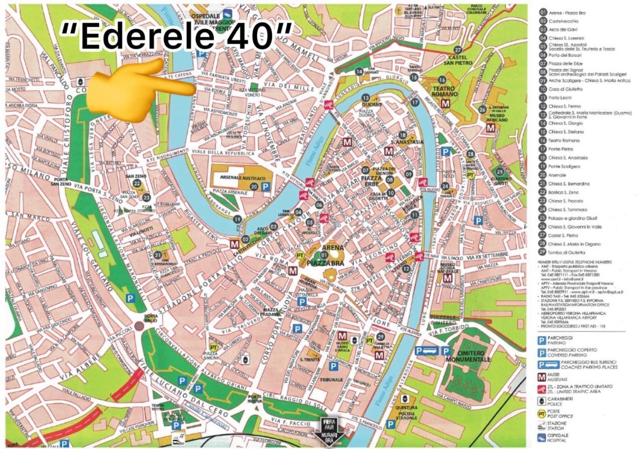 Ederle 40 Apartment Verona Bagian luar foto